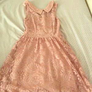 Cute rosy colored dress. Never used